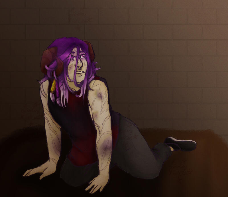 A Commission of too.tired.for.this19âs percy jackson oc